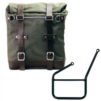 Sacoche latérale Canvas + sous-châssis KTM gauche
