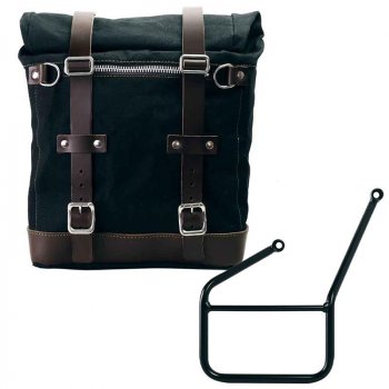 Sacoche latérale Canvas + sous-châssis KTM gauche