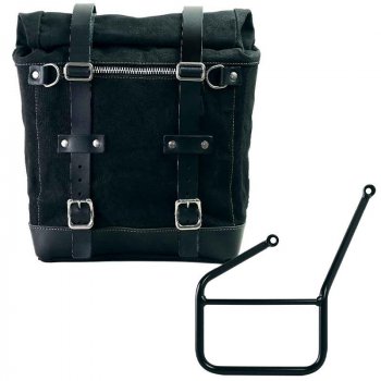 Sacoche latérale Canvas + sous-châssis KTM gauche