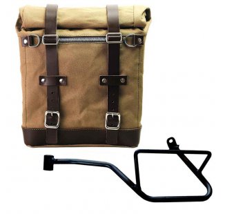 Sacoche Scram en Toile 22L-30L + Cadre Gauche Moto Guzzi V7 EURO5 PLUS (à partir de 2025)