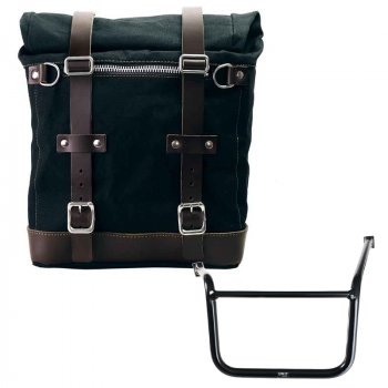 Sacoche Scram en Toile 22L-30L + Cadre Moto Guzzi V85 TT (à partir de 2024) gauche