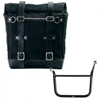Sacoche Scram en Toile 22L-30L + Cadre Moto Guzzi V85 TT (à partir de 2024) gauche