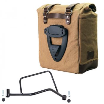 Sacoche latérale Scram en toile 22L-30L + cadre droit R 1200 R LC