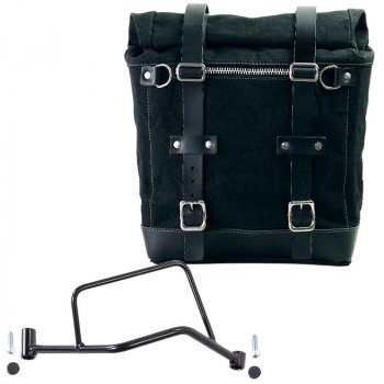 Sacoche latérale Scram en toile 22L-30L + cadre droit R 1200 R LC