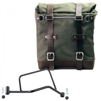 Sacoche latérale Scram en toile 22L-30L + cadre droit R 1200 R LC