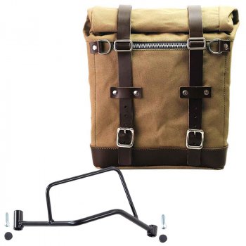 Sacoche latérale Scram en toile 22L-30L + cadre droit R 1200 R LC