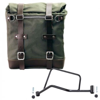 Sacoche latérale Scram en toile 22L-30L + sous-châssis gauche R 1200 R LC