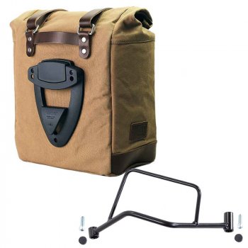 Sacoche latérale Scram en toile 22L-30L + sous-châssis gauche R 1200 R LC