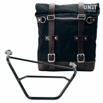 Sacoche latérale Scram en toile 22L-30L + sous-châssis droit R1200 GS LC