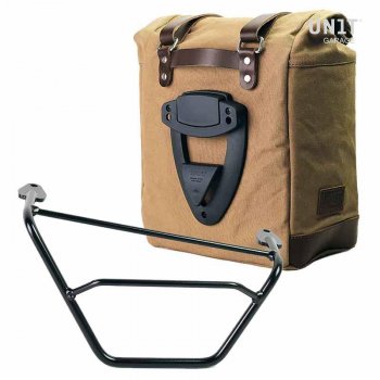 Sacoche latérale Scram en toile 22L-30L + sous-châssis droit R1200 GS LC