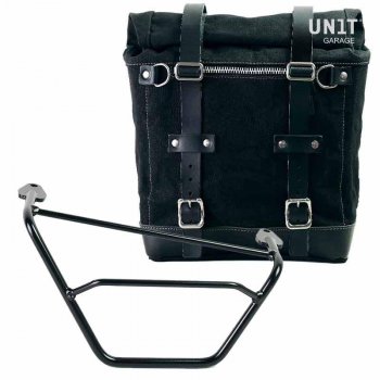 Sacoche latérale Scram en toile 22L-30L + sous-châssis droit R1200 GS LC