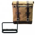 Sacoche latérale en toile Scram 22L-30L + cadre Royal Enfield Bear 650