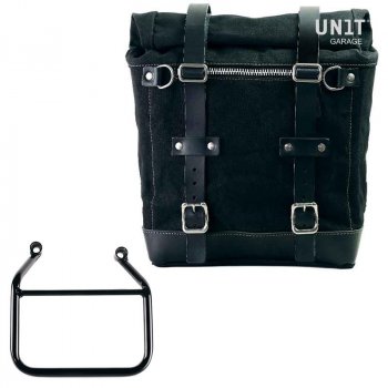 Sacoche Scram en Toile 22L-30L + Cadre Thriumph Speed 400 & Scrambler 400 X Droit (Uniquement compatible avec notre code d'échappement bas : 4206Low)