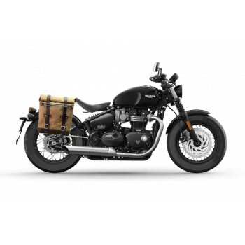 Sacoche Scram en Toile 22L-30L + Cadre droit Triumph Bonneville Bobber