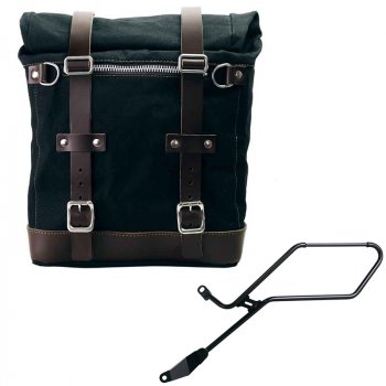 Sacoche Scram en Toile 22L-30L + Cadre gauche de la Triumph Bonneville Bobber