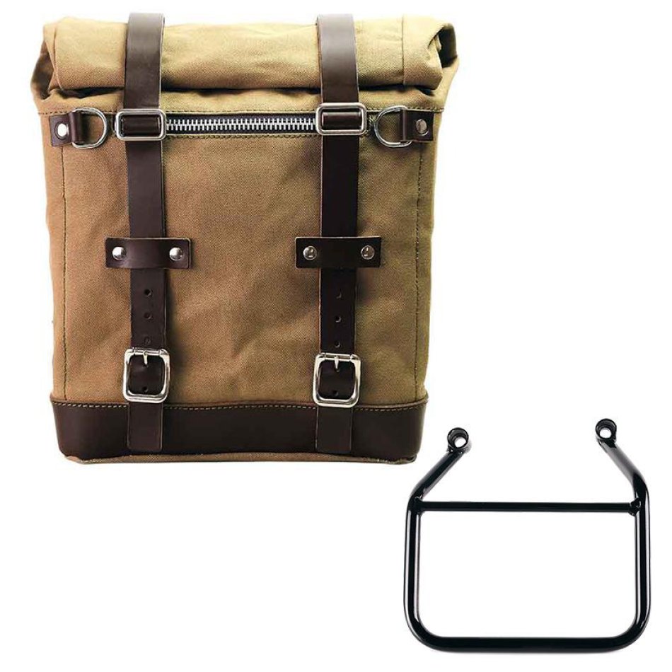 Sacoche Scram en Toile 22L-30L + Cadre Gauche Triumph Speed 400 & Scrambler 400 X