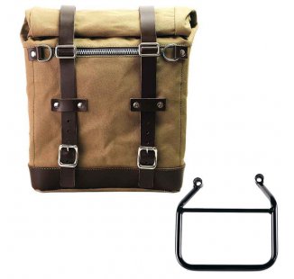 Sacoche Scram en Toile 22L-30L + Cadre Gauche Triumph Speed 400 & Scrambler 400 X