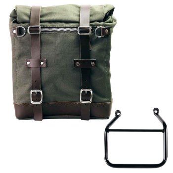 Sacoche Scram en Toile 22L-30L + Cadre Gauche Triumph Speed 400 & Scrambler 400 X