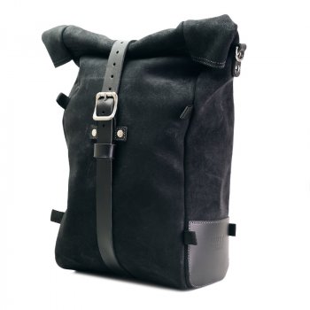 Sacoche latérale Scram en croûte de cuir 22L-30L
