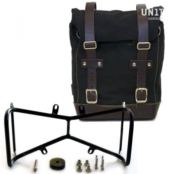 Sacoche latérale en toile + cadre symétrique Double NineT