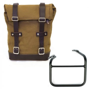 Sacoche latérale en toile + cadre gauche Ducati Scrambler 1100