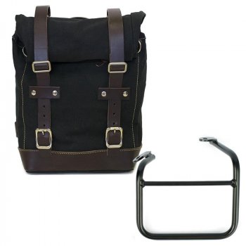 Sacoche latérale en toile + cadre gauche Ducati Scrambler 1100