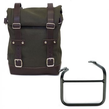 Sacoche latérale en toile + cadre gauche Ducati Scrambler 1100