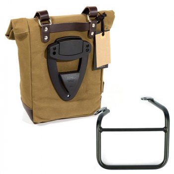 Sacoche latérale en toile + cadre gauche Ducati Scrambler 1100