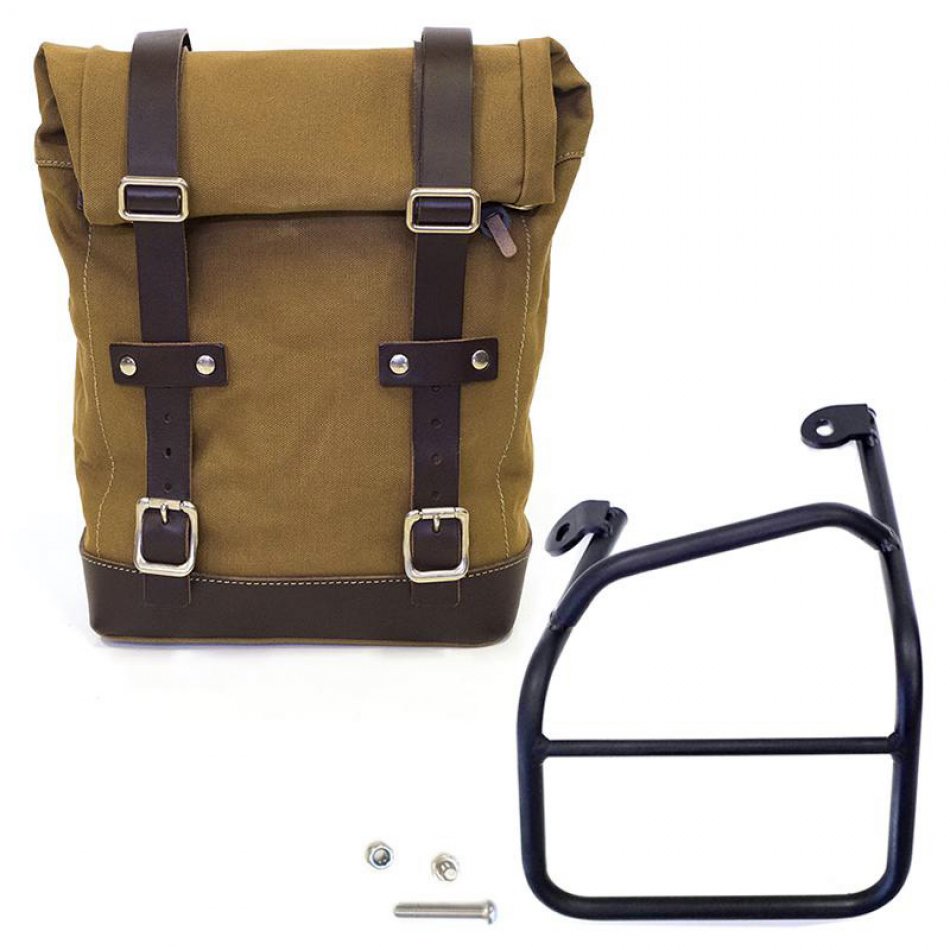 Sacoche latérale en toile + cadre Ducati Scrambler 1100