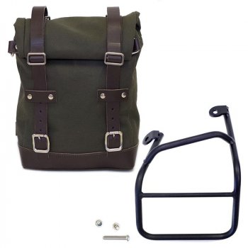 Sacoche latérale en toile + cadre Ducati Scrambler 1100