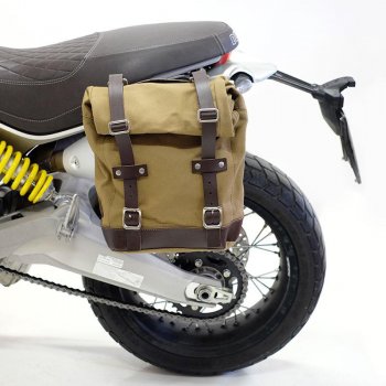 Sacoche latérale en toile + cadre Ducati Scrambler 1100