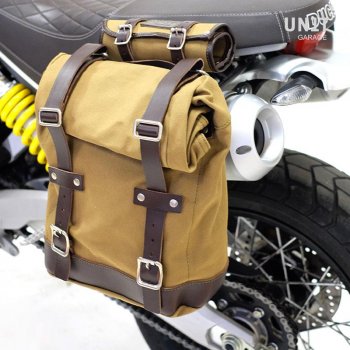 Sacoche latérale en toile + cadre Ducati Scrambler 1100