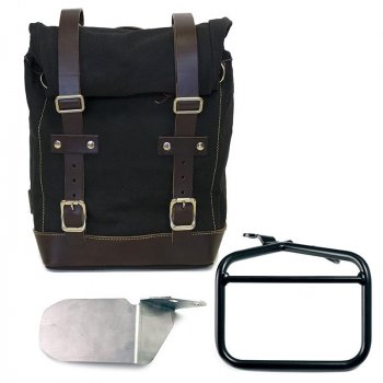 Sacoche latérale Canvas + Berceau droit Ducati Scrambler