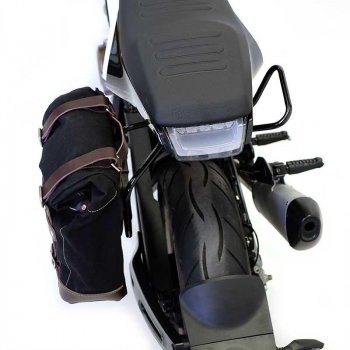 Sacoche en toile + cadre husqvarna 401