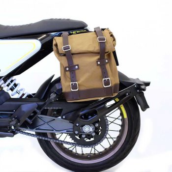 Sacoche en toile + cadre husqvarna 401