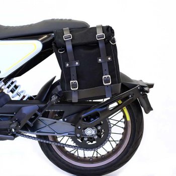 Sacoche en toile + cadre husqvarna 401