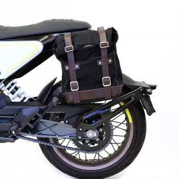 Sacoche en toile + cadre husqvarna 401