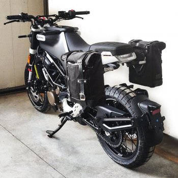 Sacoche latérale en toile + sous-châssis droit husqvarna 401 (2020 à maintenant)