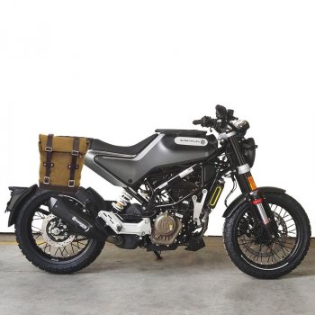 Sacoche latérale en toile + sous-châssis droit husqvarna 401 (2020 à maintenant)