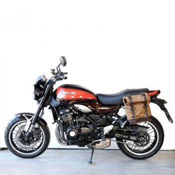 Sacoche latérale en toile + Gauge cadre Kawasaki Z900RS