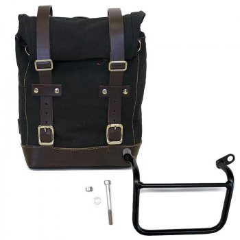 Sacoche latérale en toile + Gauge cadre Scrambler 1200 XC_XE