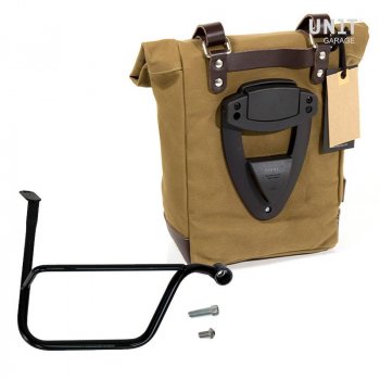 Sacoche latérale en toile + cadre Triumph Speed Twin DX