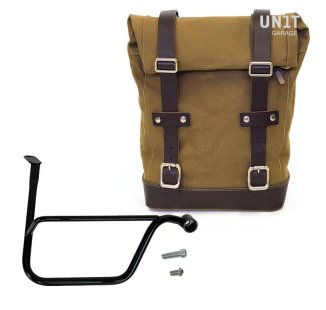 Sacoche latérale en toile + cadre Triumph Speed Twin DX