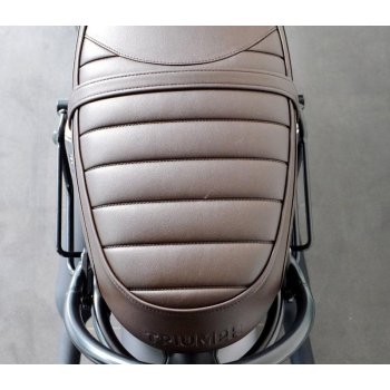 Sacoche latérale en toile + cadre Triumph T120 DX (2016<)