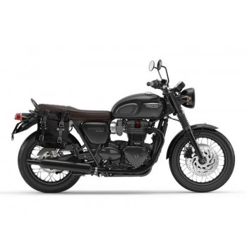 Sacoche latérale en toile + cadre Triumph T120 DX (2016<)