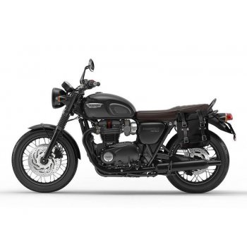 Sacoche latérale en toile + cadre Triumph T120 SX (2016<)