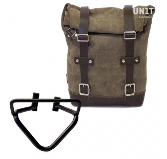 Sacoche en croûte de cuir + cadre droit Husqvarna 401 (à partir de 2020)