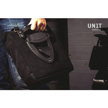 Sacoche latérale en cuir fendu + monture R80 G / S