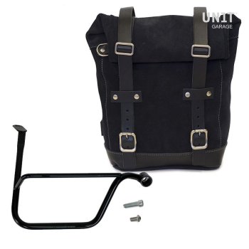 Sac fourre-tout en cuir + monture Triumph Speed Twin DX