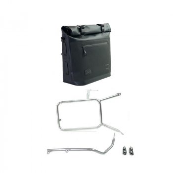 Deux sacoches latérales Khali en TPU 35L - 45L avec cadres nineT